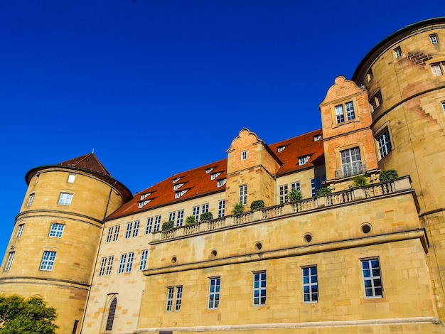 HDR Altes Schloss Старый замок Штутгарт