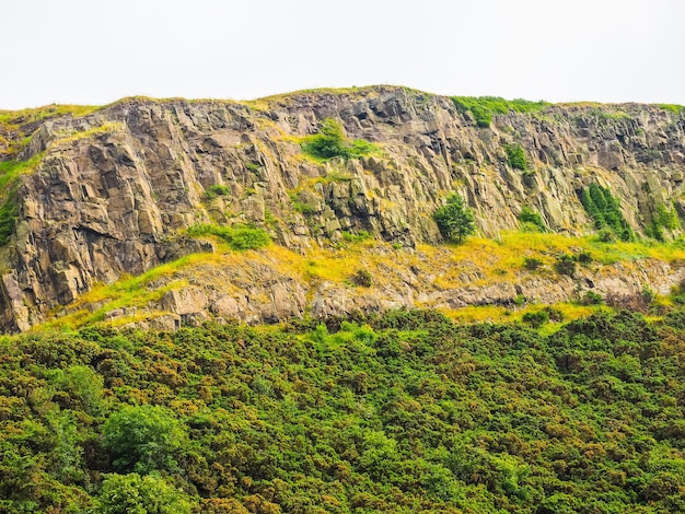 에든버러의 HDR Arthur's Seat