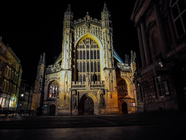 HDR Bath Abbey in Bath