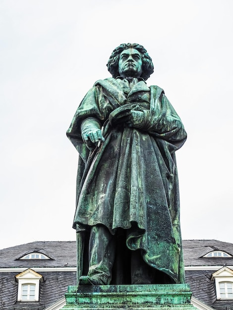 HDR Beethoven Denkmal 1845 in Bonn