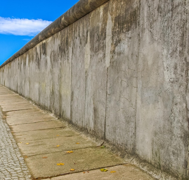 HDR Berlin Wall ruins