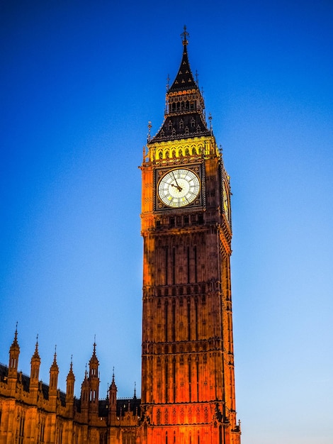 HDR Big Ben in Londen