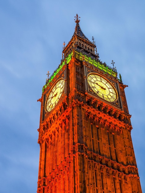 HDR Big Ben in London