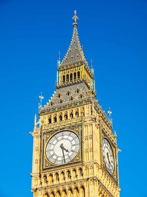 Foto hdr big ben a londra