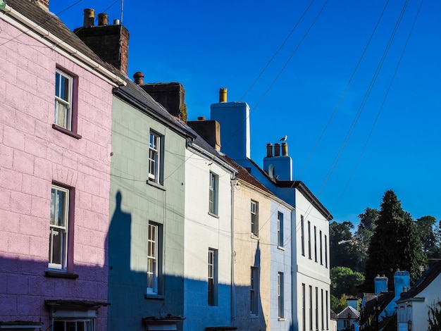 HDR Bridge Street in Chepstow