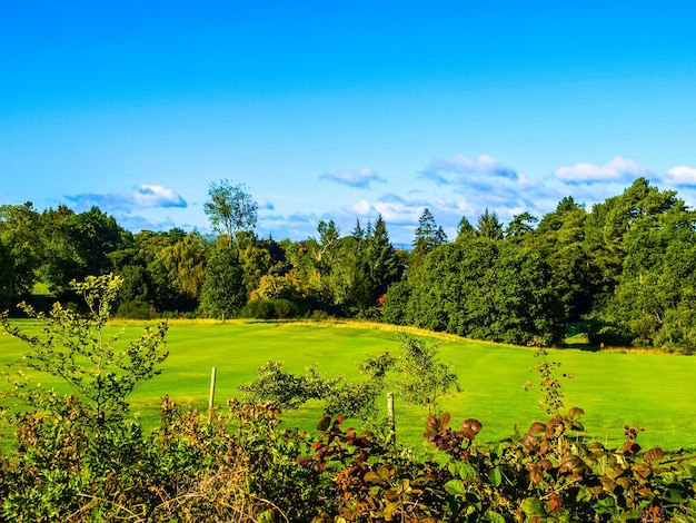 HDR Cardross hills view