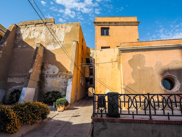 HDR Casteddu betekent Kasteelkwartier in Cagliari