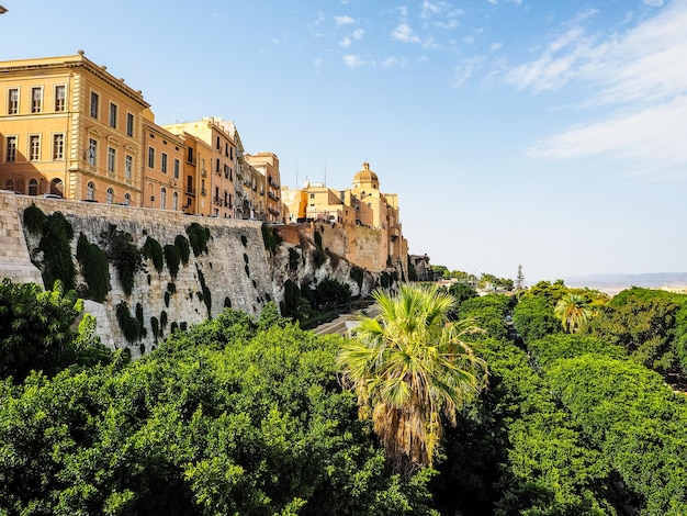 HDR Casteddu betekent Kasteelkwartier in Cagliari