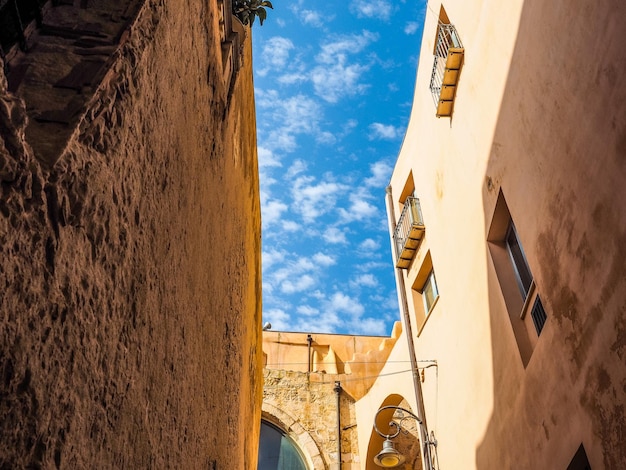 HDR Casteddu meaning Castle quarter in Cagliari