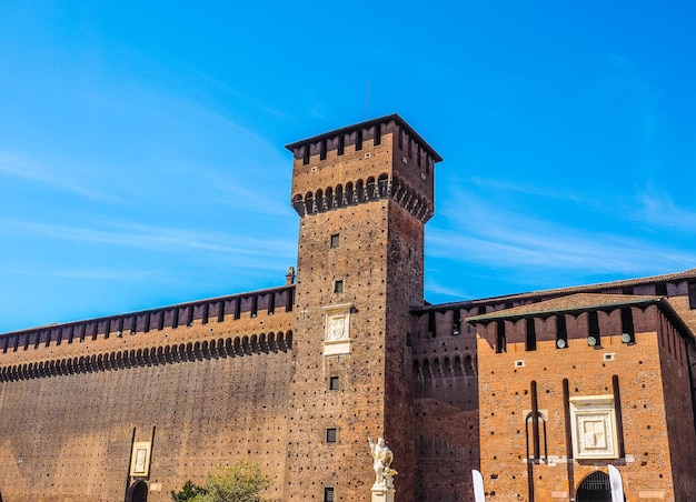 HDR Castello Sforzesco Milan