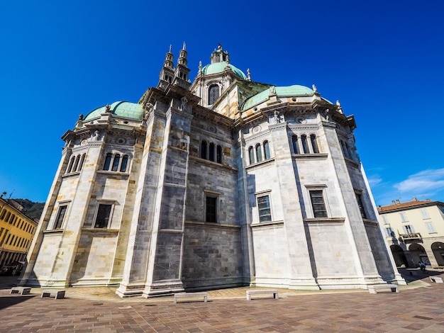 Photo hdr cathedral church in como