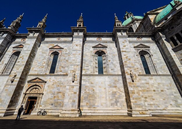 HDR Cathedral church in Como