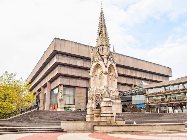 HDR Central Library in Birmingham