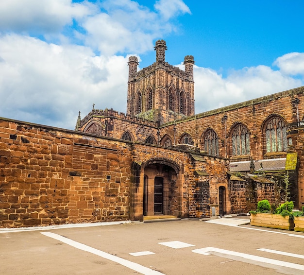 HDR Chester Cathedral church