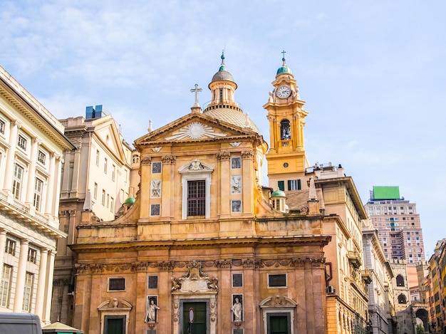 HDR Chiesa del Gesu in Genua