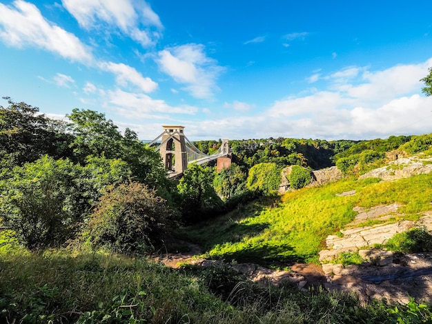 Hdr clifton-hangbrug in bristol