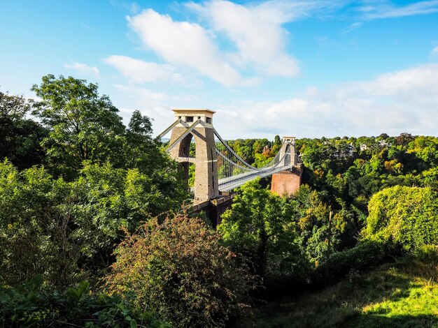 HDR Clifton-hangbrug in Bristol