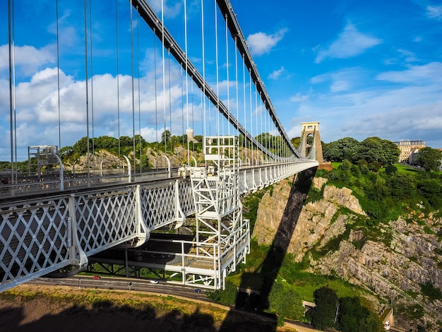 HDR Clifton-hangbrug in Bristol