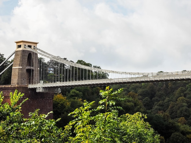 HDR Clifton Suspension Bridge in Bristol