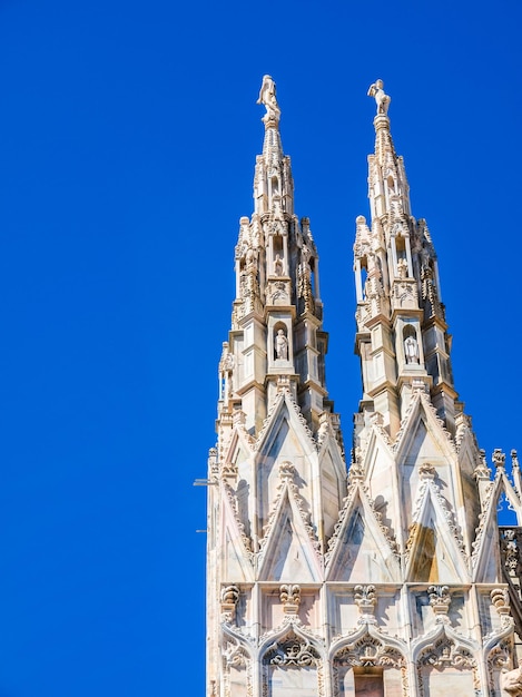 HDR Duomo di Milano Kathedraal van Milaan