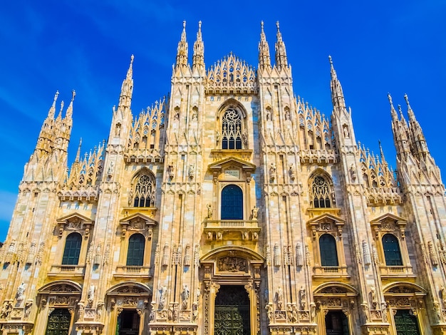 HDR Duomo di Milano Kathedraal van Milaan