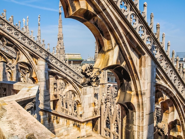 HDR Duomo di Milano Milan Cathedral