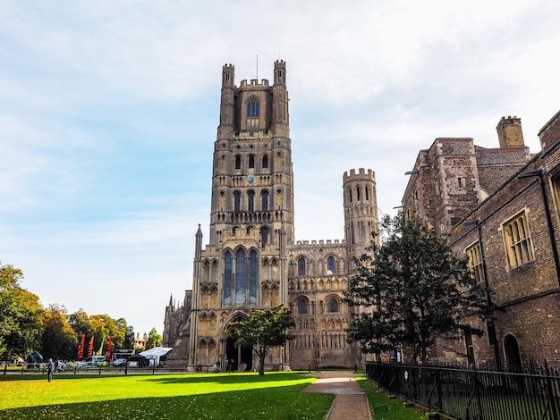 HDR Ely Cathedral in Ely