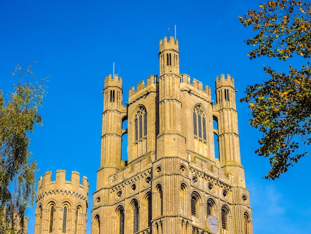 HDR Ely Cathedral in Ely