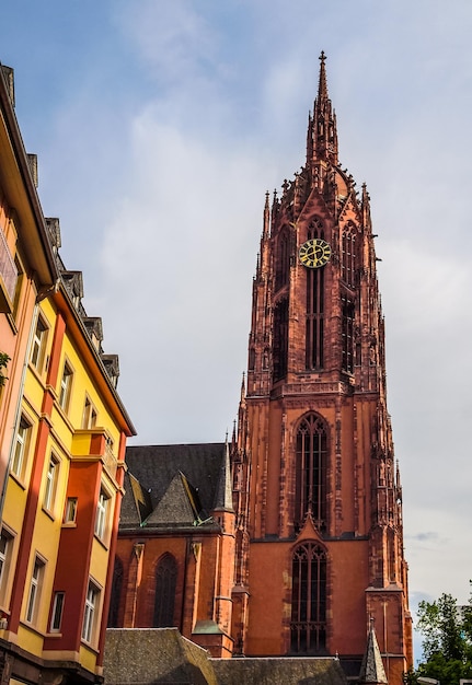 Hdr frankfurter dom in frankfurt