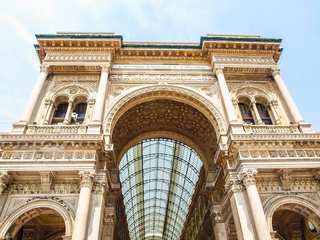 HDR Galleria Vittorio Emanuele II Milan