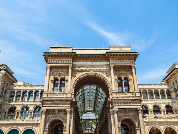 HDR Galleria Vittorio Emanuele II Милан