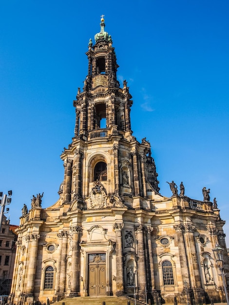 HDR Hofkirche in Dresden