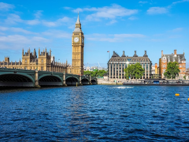 HDR здания парламента в Лондоне