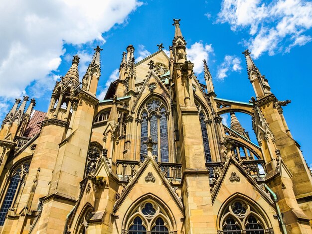 HDR Johanneskirche Kerk Stuttgart