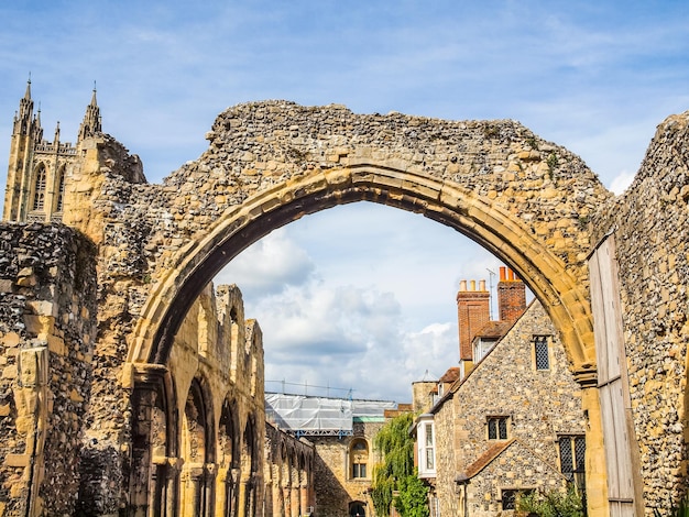 HDR-kathedraal in Canterbury, VK