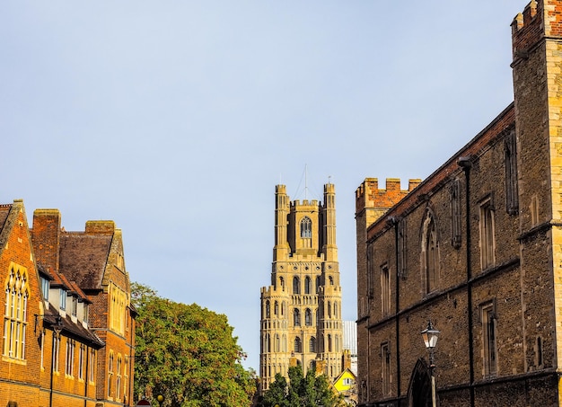 HDR Kathedraal van Ely in Ely