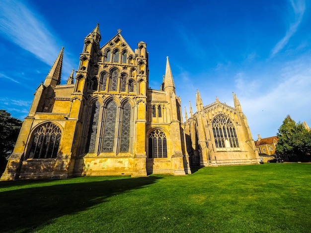 HDR Kathedraal van Ely in Ely