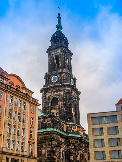 HDR Kreuzkirche in Dresden