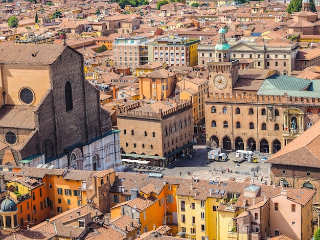 HDR Luchtfoto van Bologna