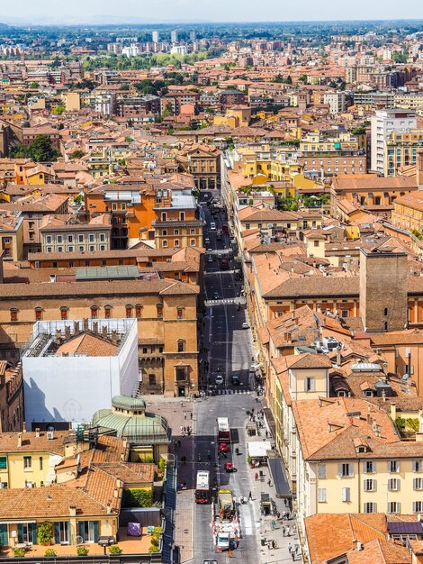 HDR Luchtfoto van Bologna