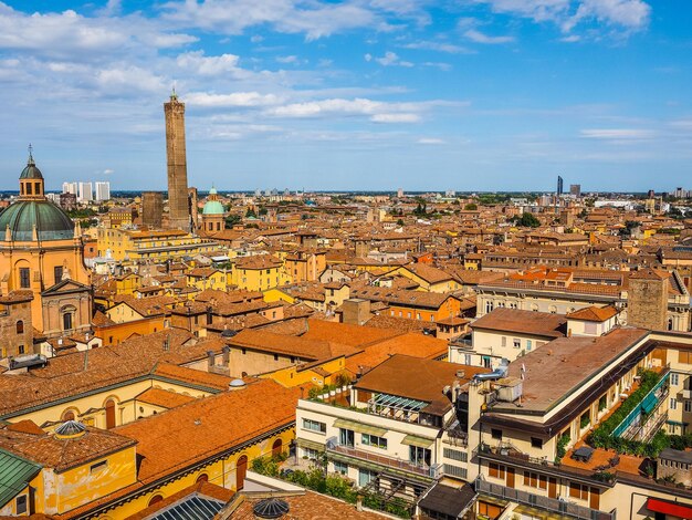 HDR Luchtfoto van Bologna