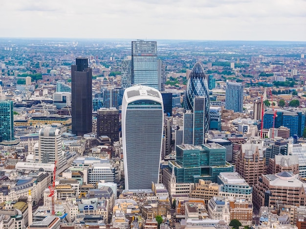 HDR Luchtfoto van Londen