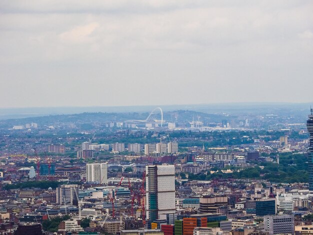 HDR Luchtfoto van Londen