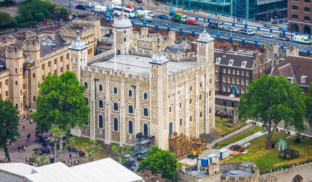 HDR Luchtfoto van Londen