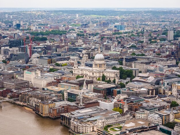 HDR Luchtfoto van Londen