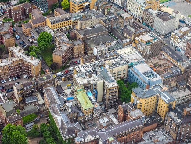 HDR Luchtfoto van Londen