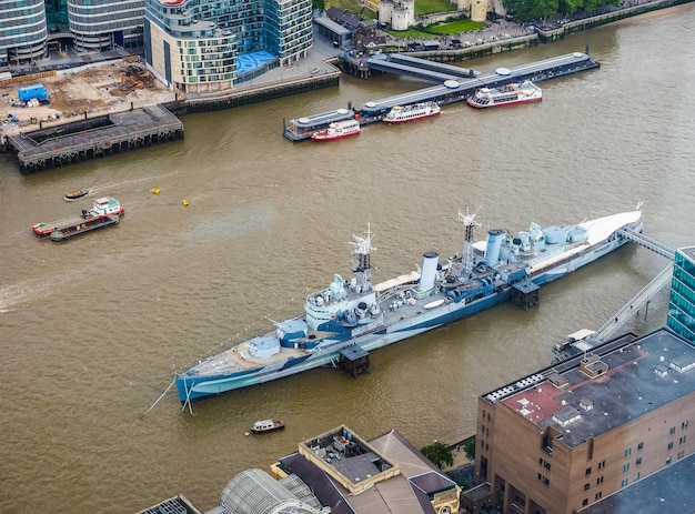 HDR Luchtfoto van Londen