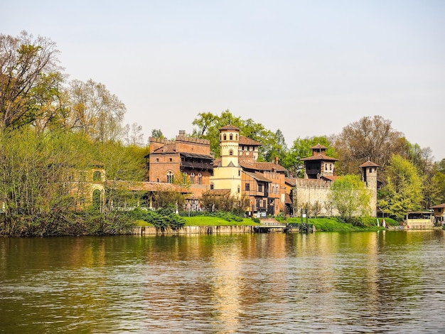 HDR Medieval Castle in Turin