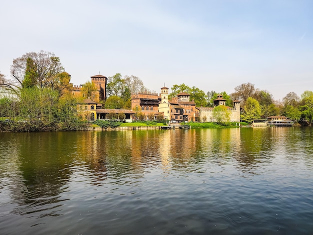 HDR Medieval Castle in Turin