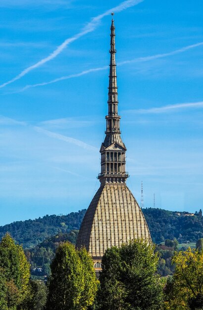 Hdr mole antonelliana in turin